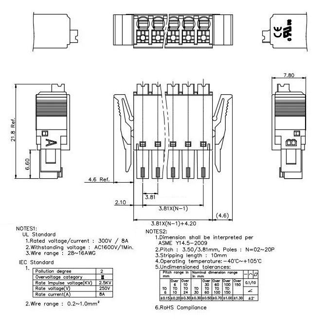 2pin f12pin fmc 1,5 2-st-3, 81-rf phoenix contato degson