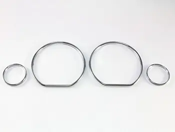 

Chrome Speedometer Gauge Dial Ring Instrument Panel Ring fit for Seat Ibiza MK2/MK3/6K 1993 - 2002