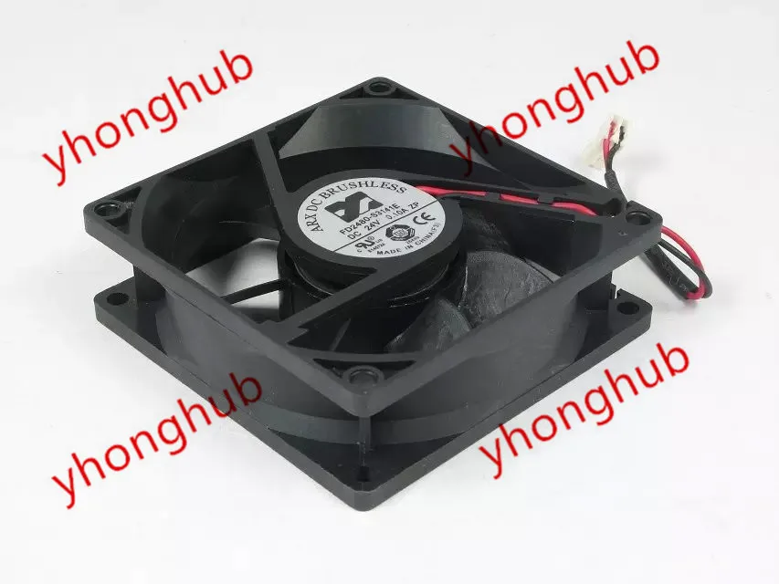 ARX FD2480 S3141E Сервер охлаждающий вентилятор DC 24V 0.10A 80X80X25mm 2 провод|fan dc|square fandc 24v fan |