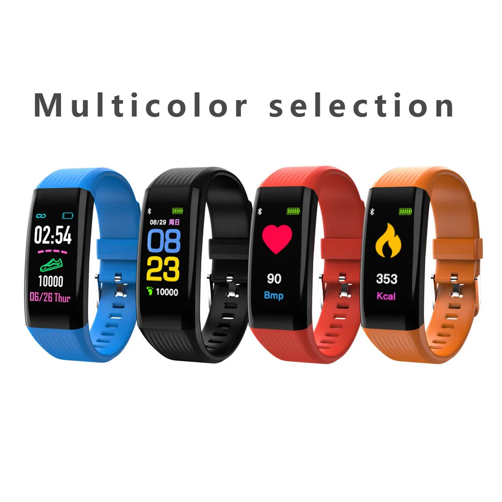 

smart watch Heart Rate Activity Step Counter Calorie Plating Smart Bracet For Kids Women Men wearable devices