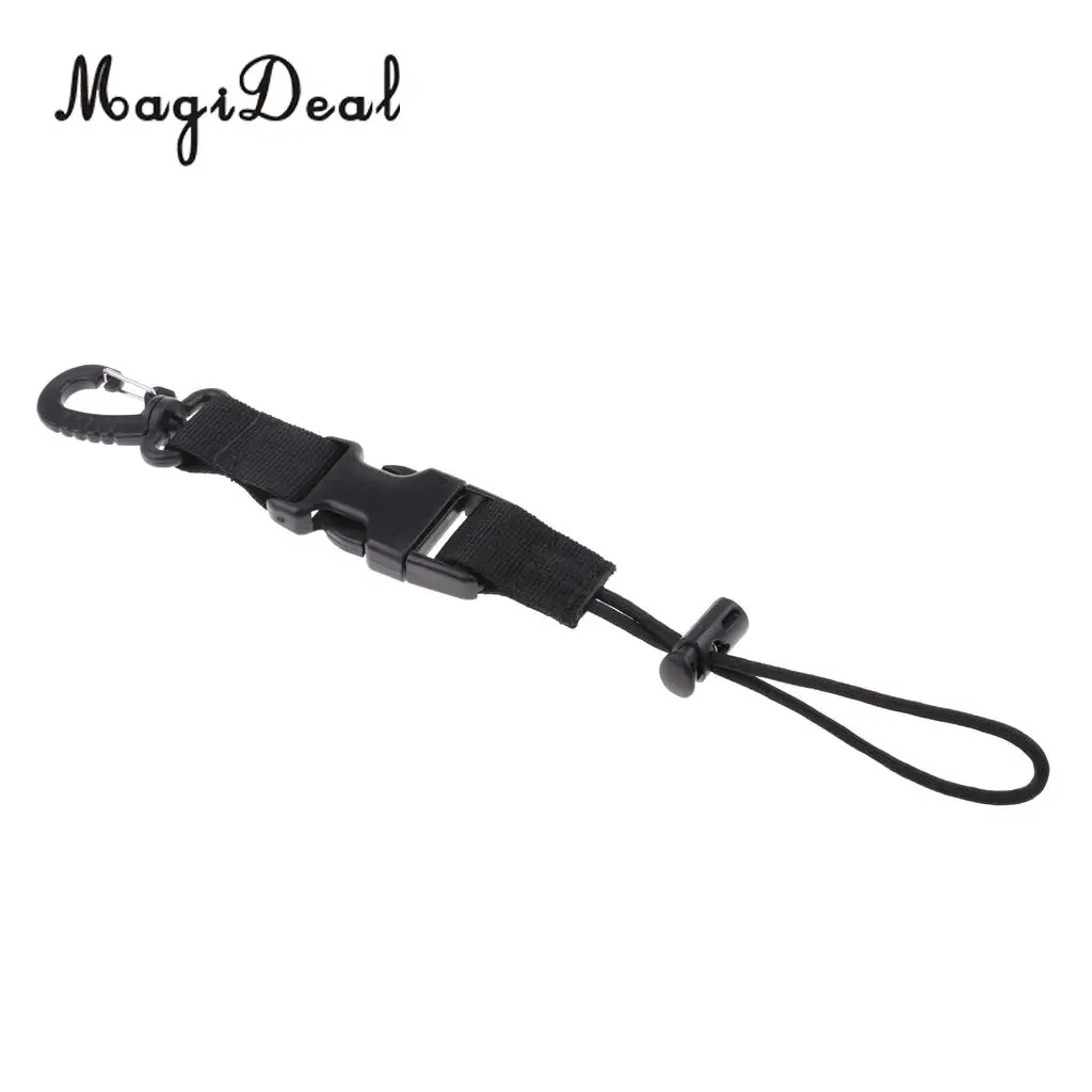 MagiDeal Scuba Diving Lanyard Dive Camera Torch Holder Strap Quick Release Buckle