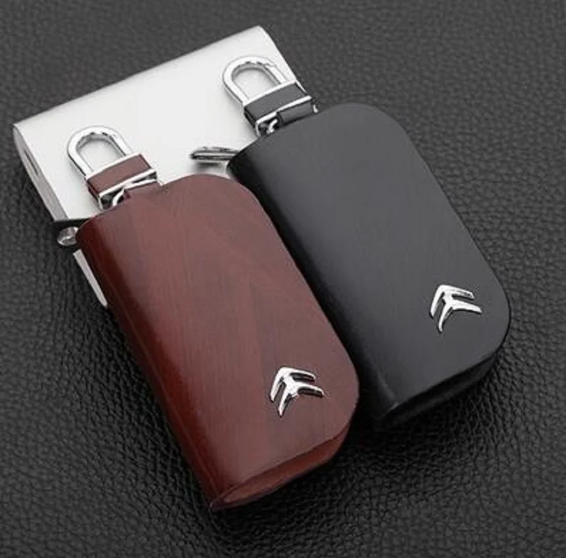 Fashion luxury High Quality Leather Car Key package car ...