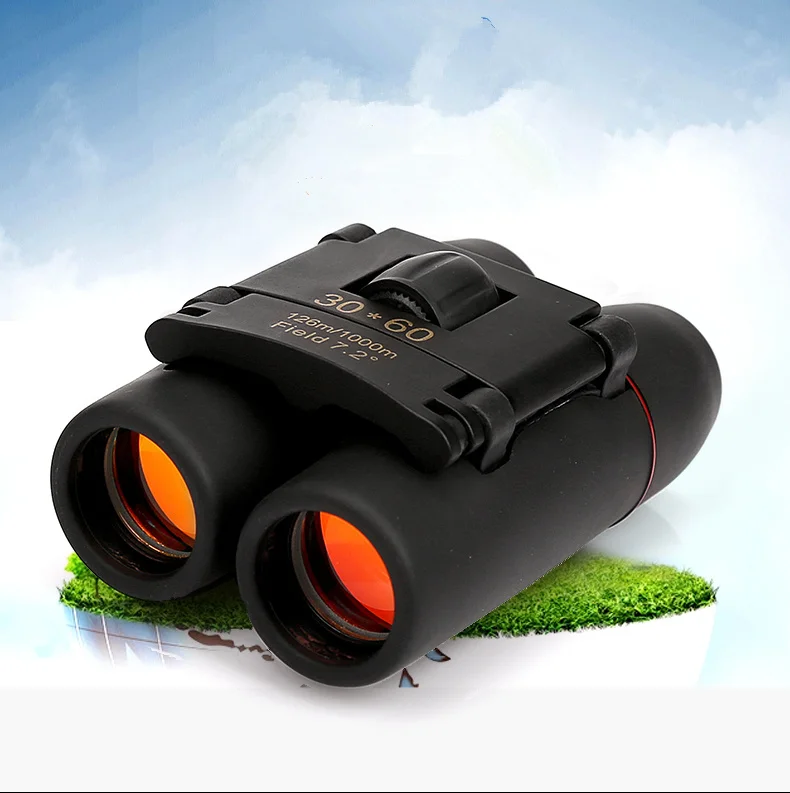 30x60 فيلم أحمر عالية الطاقة مناظير المحمولة ميني تلسكوب مناظير عسكرية تلسكوب Telescopio عالية الجودة شحن مجاني