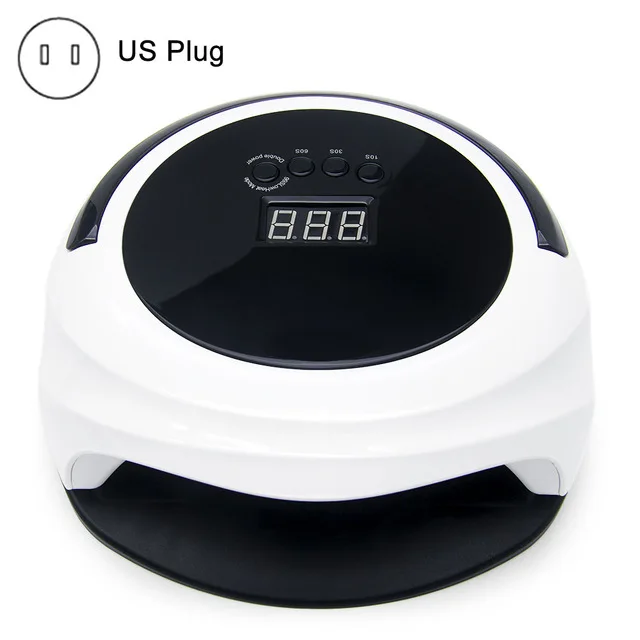 SUN X2 US Plug LKE 72 Вт Профессиональная УФ светодиодная лампа для сушки ногтей для ногтей Гель-лак для отверждения ультрафиолетовых ногтей лампа для сушки маникюрных инструментов - Цвет: SUN X2 US Plug