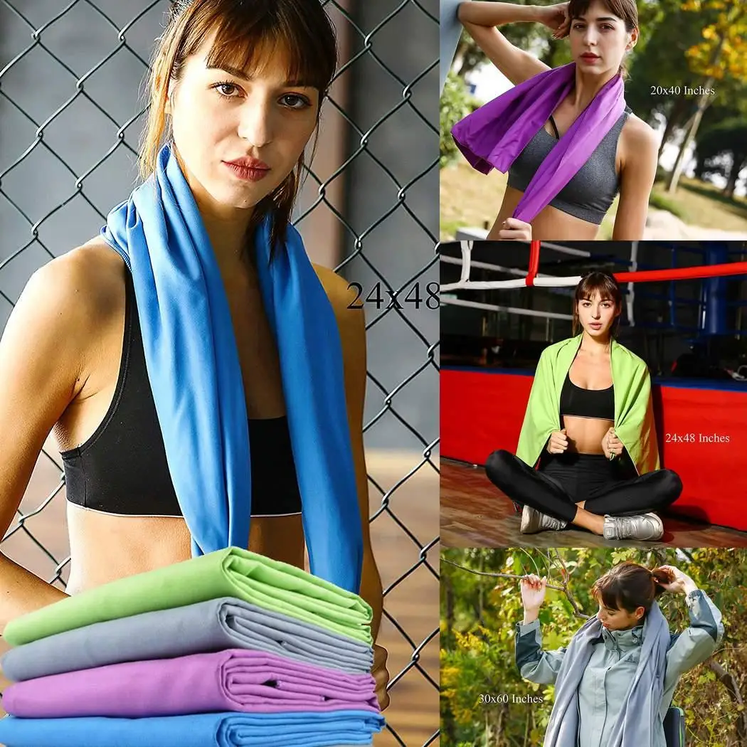 

Outdoor Fast Drying Super Absorbent Sport Towel For Fitness Hip-hop Yoga Swimming Travel Gym Towel Microfiber Towel Sports