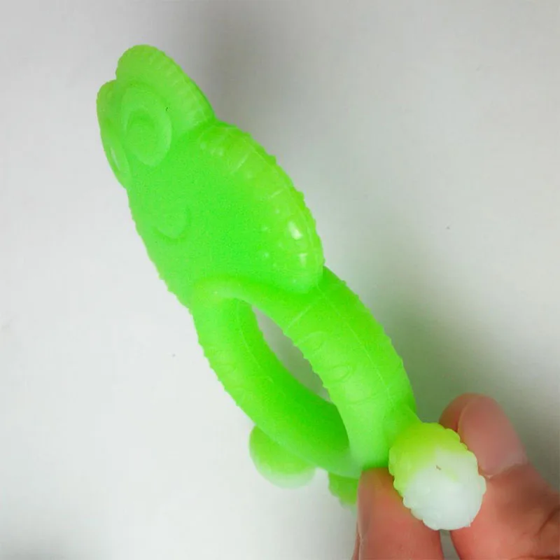 Silicone Teether Teething Baby Toys Teeth Baby Animal frog Massager Toys For Babies Dental Care Toothbrush 12