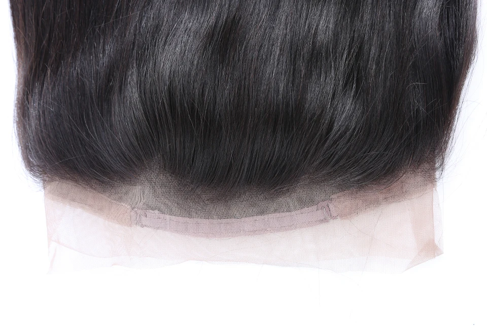 QueenKing продукт для волос бразильские волосы remy SilkyStraight 360 Кружева Фронтальная Закрытие натуральные волосы линия отбеленные узлы с волосами младенца