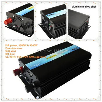 

DC to AC 12V 24V 48V 110V 220V 230V 240V 1500W Powercup Inverter Pure Sine Wave Invertor 1.5KW