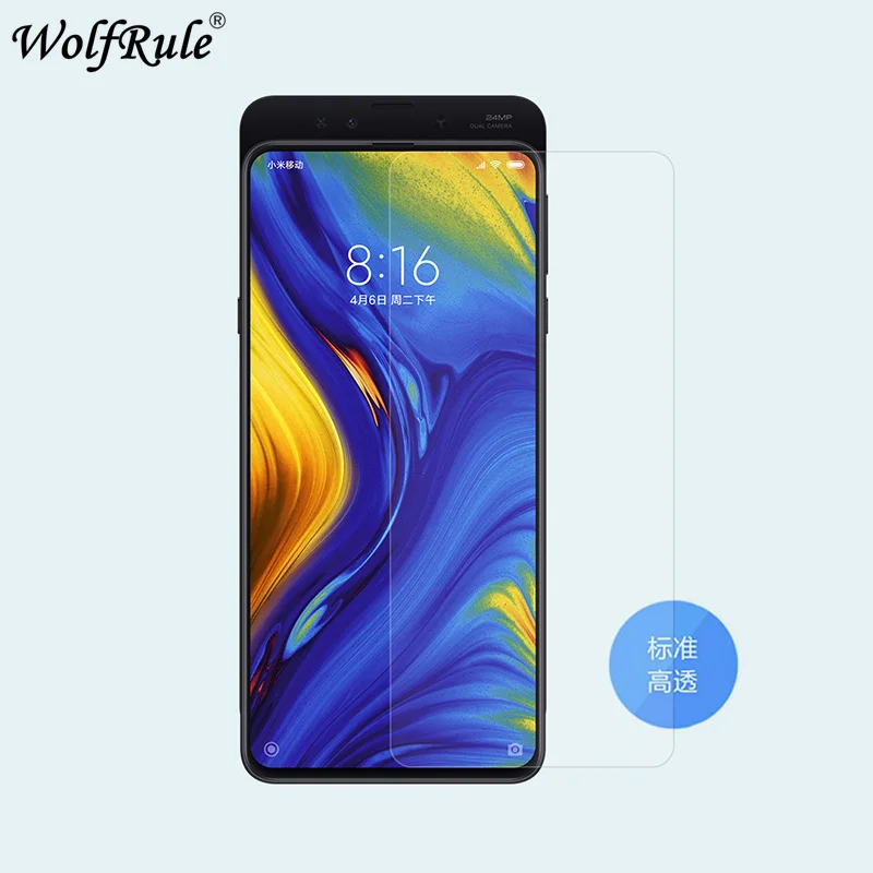 2 шт защита экрана Xiaomi Mi Mix 3 стекло Mix3 ультратонкое твердое закаленное 9H для