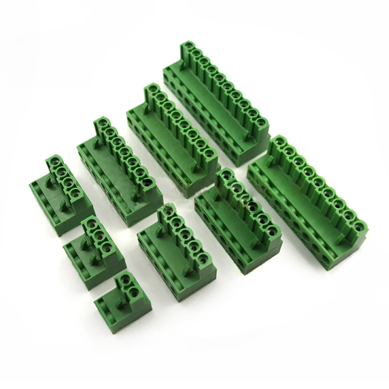 10pcs 2EDGK-5.08mm Connector 5.08mm Pitch PCB Plug-in Terminal Block 5.08 Male and Female On The Plug Terminal