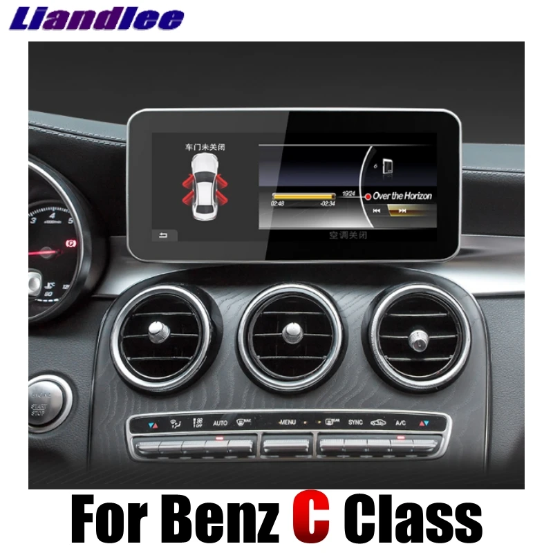 Discount Liandlee Car Multimedia Player 4G RAM For Mercedes Benz C Class MB W205 2014~2018 NAVI Car Radio Stereo CarPlay GPS Navigation 3