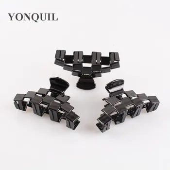 

Women Hair Clip fashion Hair Claws 80MM black Hairpin headpiece accessories for women simple hair crab clamp 24PCS/LOT SYHC39