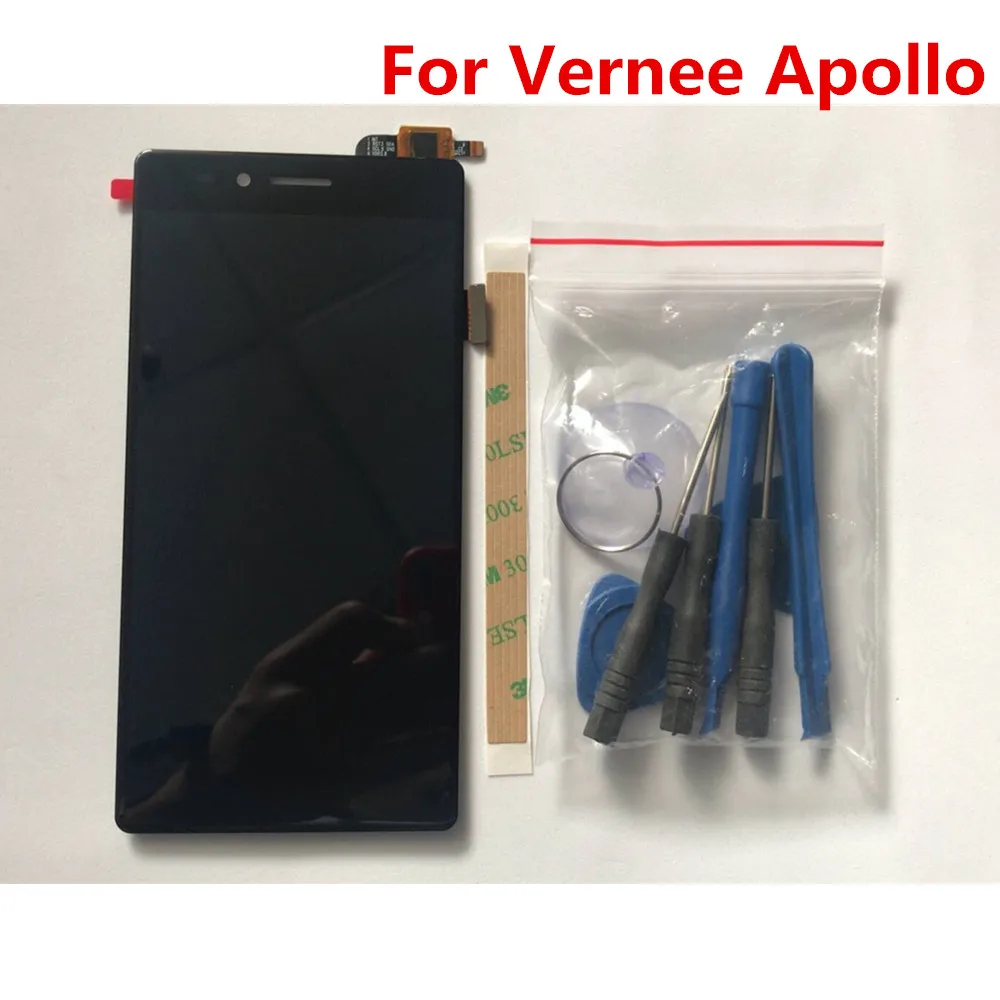 Новый для смартфона Vernee Apollo 5 дюйма 2560*1440 ЖК-дисплей + кодирующий преобразователь