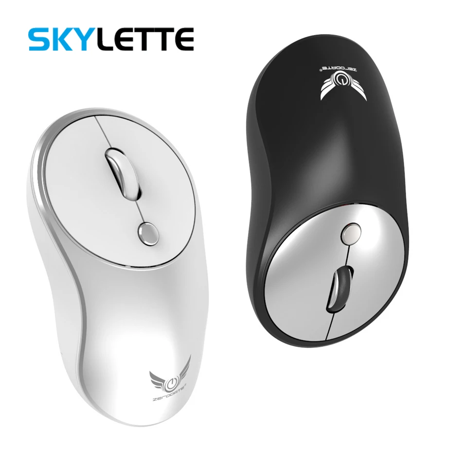 

2400 DPI 2.4G Wireless Mouse 3 Level Adjustable 2.4Ghz Mouse Mini Slim Battery Powered Mice for Laptop Business Office