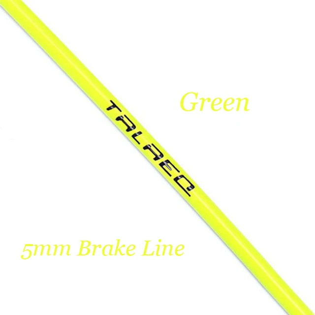 3 метра, для шоссейного велосипеда, рычаг переключения передач, провод для велосипеда, корпус тормоза/корпус переключения передач, велосипедный переключатель, линейная трубка, велосипедные аксессуары - Цвет: Green 5mm Brake Line