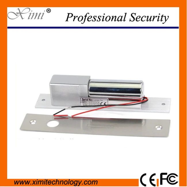 

High quality aluminium alloy DC12V with low temperature and timer for access control two line electric bolt lock