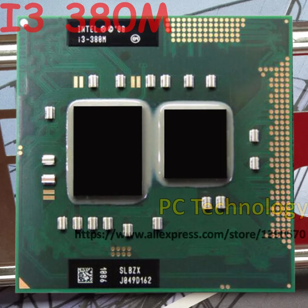 I3 380M Original Intel core Processor I3 380M 3M Cache 2.5 GHz Laptop ...