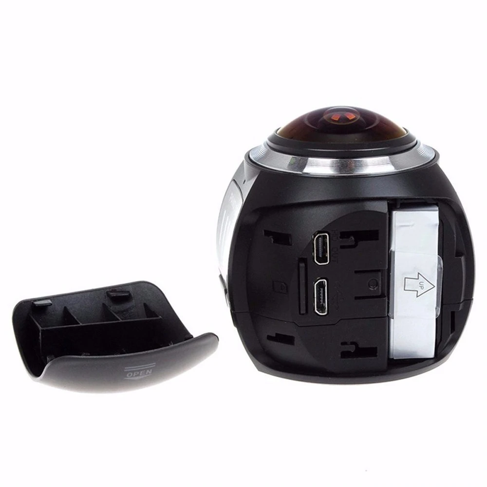 Спортивная Экшн камера YIXIANG V1 Wi Fi 3K 30fps 16 МП 360 градусов Ultra HDMI HD выход мини