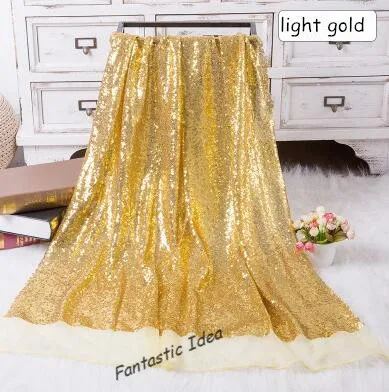 5FTX6FT Бирюзовая/фоновая ткань с золотистыми блестками занавеска Свадебная вечеринка банкет фото стенд деко - Цвет: light gold
