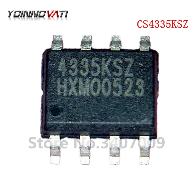 10 шт. CS4335-KSZR SOP8 CS4335-KSZ 4335KSZ CS4335KSZ CS4335 IC 8-контактный 24Bit 96 кГц стерео DAC новый