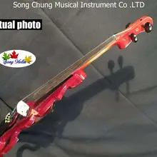 Хорошая песня парка красного цвета оптимизировать 4/4 Электрический Скрипки, твердой древесины#7579
