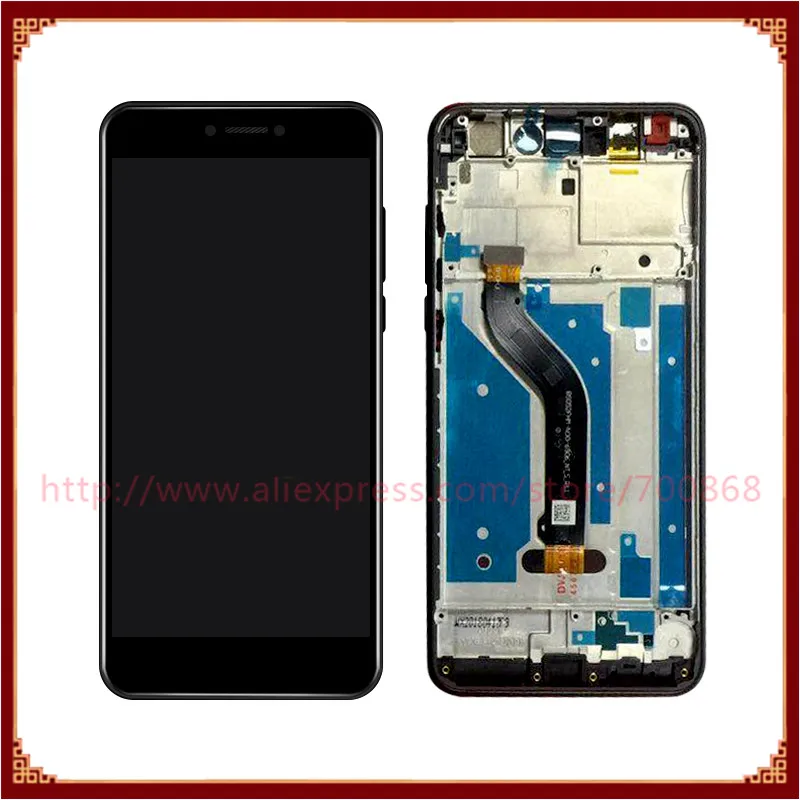 Для huawei P8 Lite 2017/Honor 8 ЖК дисплей Дисплей с Сенсорный экран планшета сборки + рамка