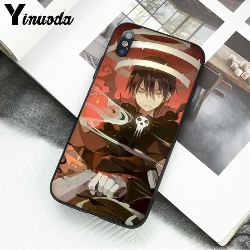 Yinuoda Death the Kid Soul Eater краска красивые аксессуары для телефонов Чехол для Apple iPhone 8 7 6 6 S Plus X XS MAX 5 5S SE XR чехол