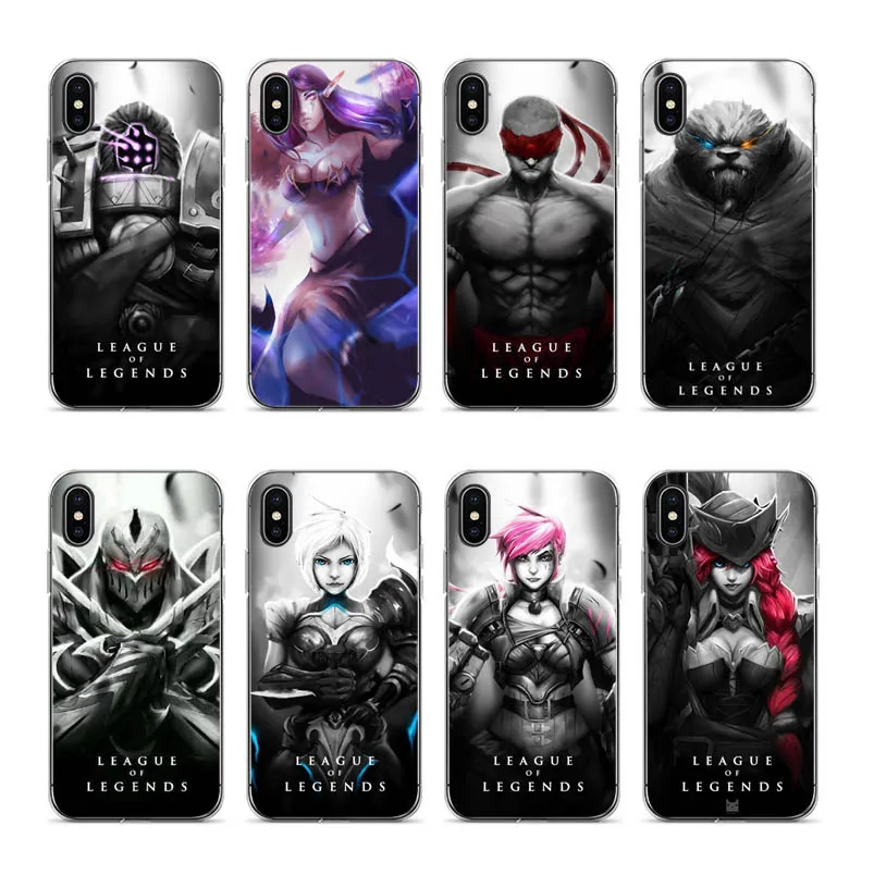 League of Legends2 Case Soft Silicone for Apple iPhone 6 6plus 6s 7 8 7plus 8plus xr xs xsmax | Мобильные телефоны и