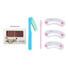 Набор для творчества, карандаш для бровей, ножницы, расчески, набор для формирования бровей, 4 цвета, инструмент