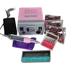 Pro Electric Nail Manicure Polishing Machine Professional Manicure Pedicure Tool Electric Drill File Pen Nail Art Machine Set