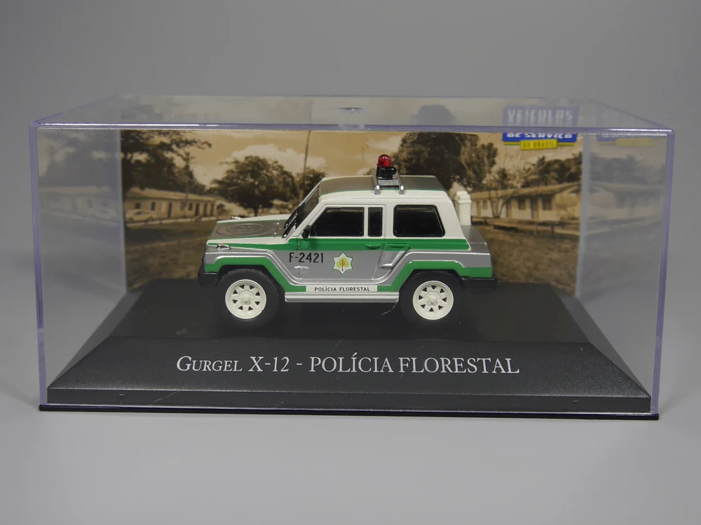 Авто ИНН ixo 1:43 гургель X 12 Policia Florestal литой модельный автомобиль|ixo 1:43|diecast model carsmodel