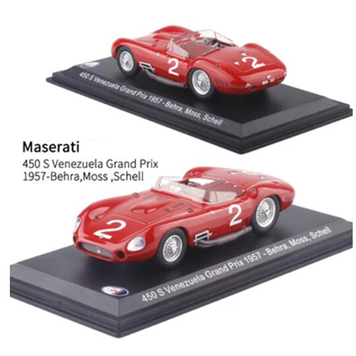 1:43 Масштаб металлический сплав классический Maseratis гоночный ралли модель автомобиля литые автомобили игрушки для коллекции дисплей не для детей играть - Цвет: 11