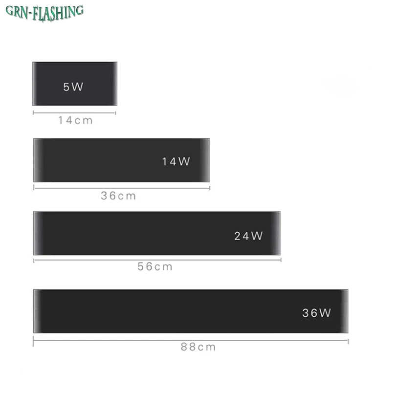 Современный светодиодный настенный светильник 5 Вт 14 Вт 24 Вт AC85-265V спальня ванная комната светодиодный настенный светильник для помещений столовая коридор светильник ing