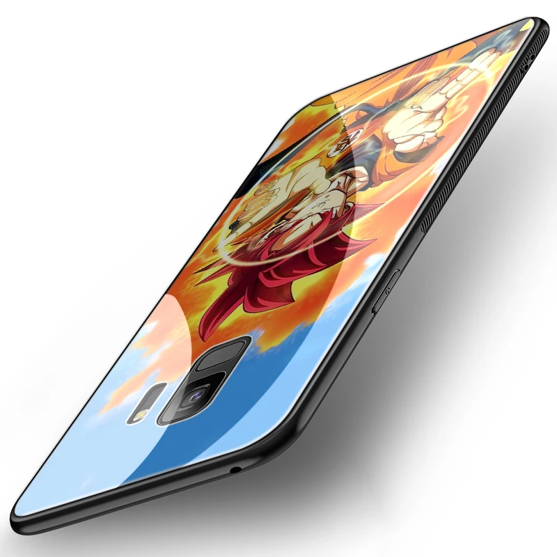 Lavaza Dragon Ball Z DBZ Goku Стекло чехол из термопластичного полиуретана для Samsung Note 8 9 S7 S8 S9 S10 A10 A20 A30 A40 A50 A60 A70 Edge Plus