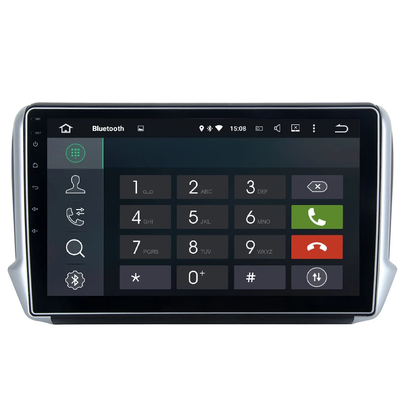 Perfect for Peugeot 208 2008 Octa core PX5 Android 8.0 car radio gps player with 4G RAM 32G ROM wifi 4g usb Auto Stereo Multimed 3