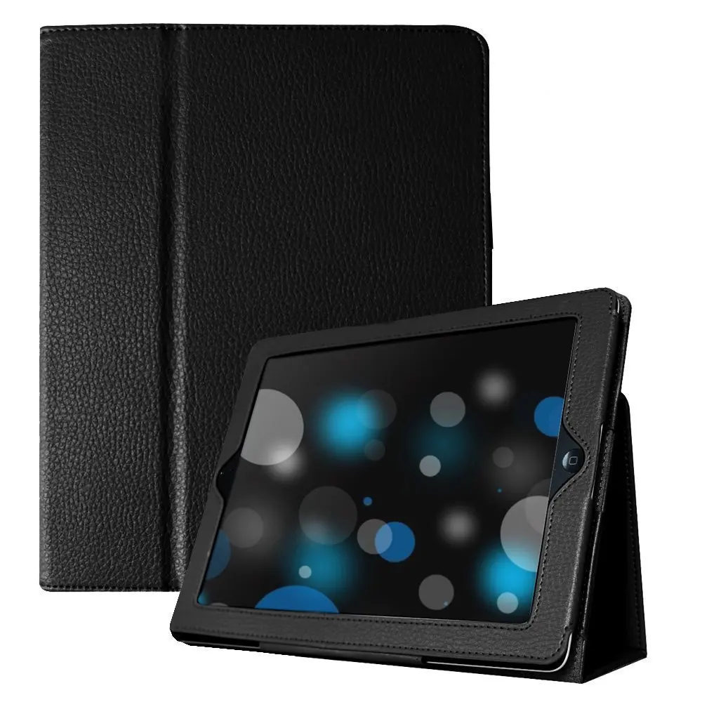 

Funda for iPad 2 3 4 Case Flip PU Leather Case Folding Folio Smart Stand Cover Case for iPad 2 iPad 3 iPad 4 Tablet Cases A1460