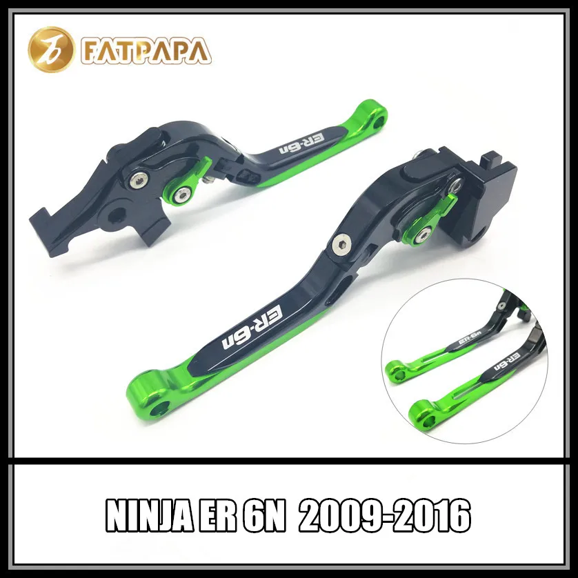 

Motorcycle cnc brake clutch lever Stretchable Fold 90 FOR Kawasaki Ninja ER6N ER-6N ER 6N 2009-2016 10 11 12 13 14 15