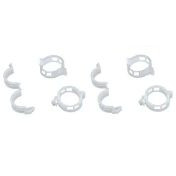 

ABSS-Durable 25Mm Plastic Plant Support Clips for Types Plants Hanging Vine Garden Greenhouse Vegetables Garden Ornament