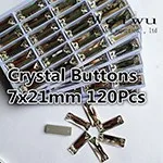 sewing rhinestones 7x21mm