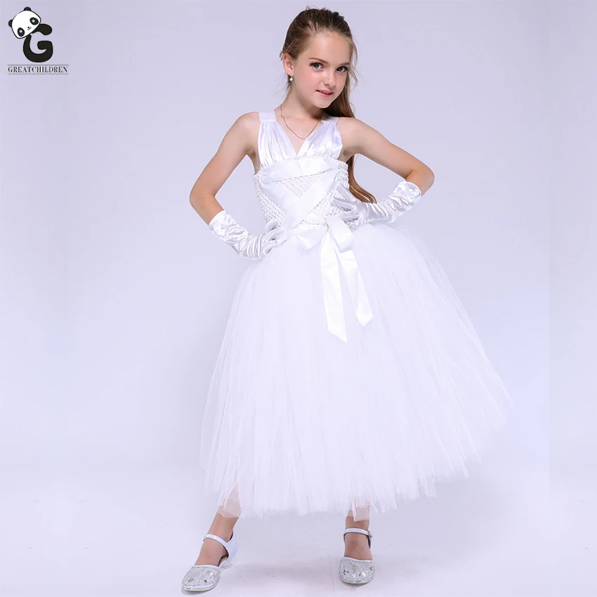 

Girls V-Neck Dress Marilyn Monroe Costumes Kids Dresses for Girl Party Halloween Costumes for Kids Tutu Dance Dress