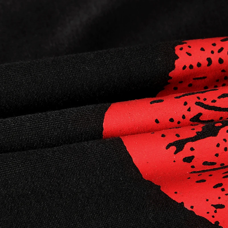 Off Shoulder Female Pullovers Long-Sleeved Women Hoodies Funny Sweatshirts Mouth Red Lip Printed Raw Edge Sexy Hoddy Black ZX035 Hoodies