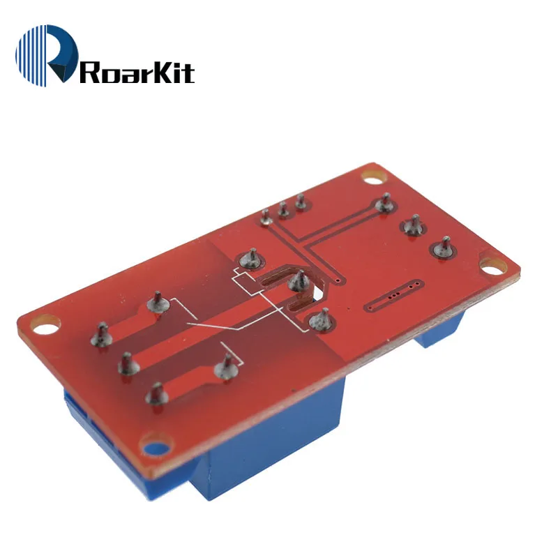 Один 1 канал 5 В/12 В релейный модуль щит с опора для оптопары высокий и низкий уровень триггера для Arduino