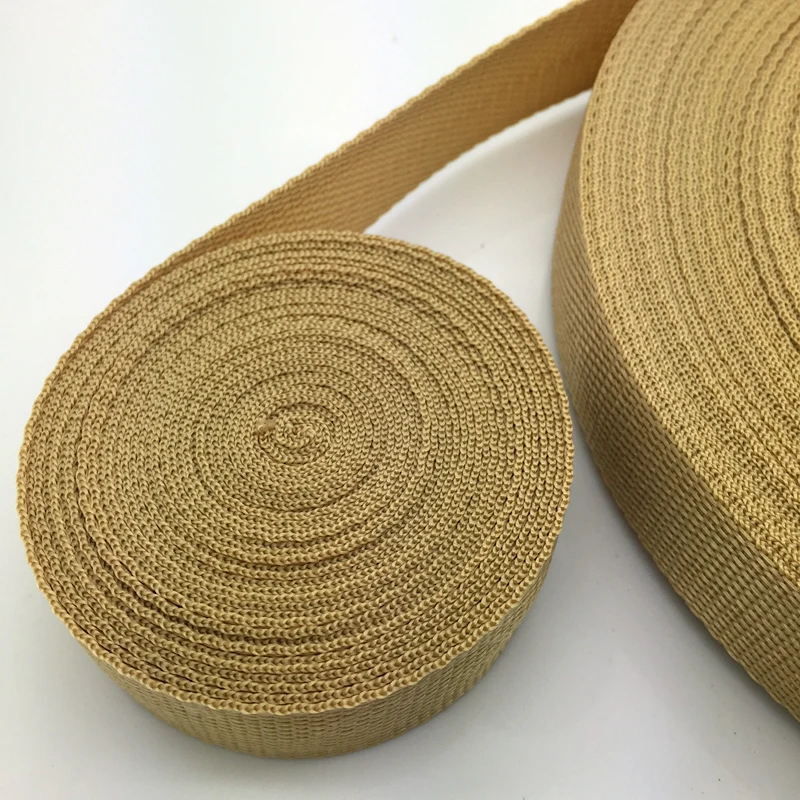 10mm 15mm 20mm 25mm 30mm 38mm  50mm Wide 10 Yards Length Strap Nylon Webbing Knapsack Strapping Bags Crafts