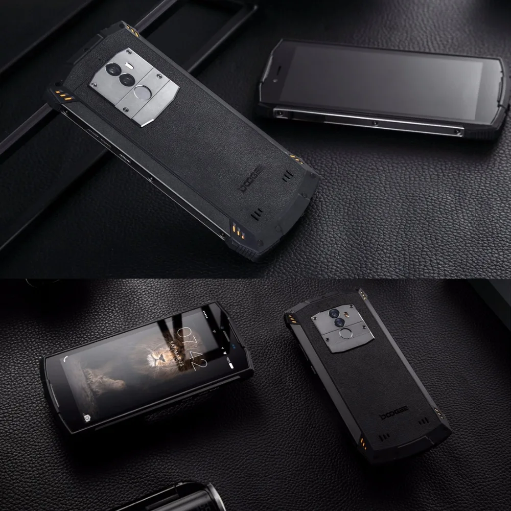 DOOGEE S55 Waterproof Smartphone 4GB RAM 64GB ROM 5500mAh MTK6750T Octa Core 5.5 inch Android 8.0 Dual SIM 13.0MP OTA 4G FDD-LTE