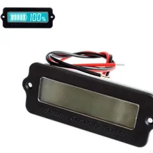 Синий/зеленый 12 В LY6W свинцово-кислотный индикатор емкости батареи цифровой ЖК-дисплей измеритель мощности литиевой батареи тестер Вольтметр