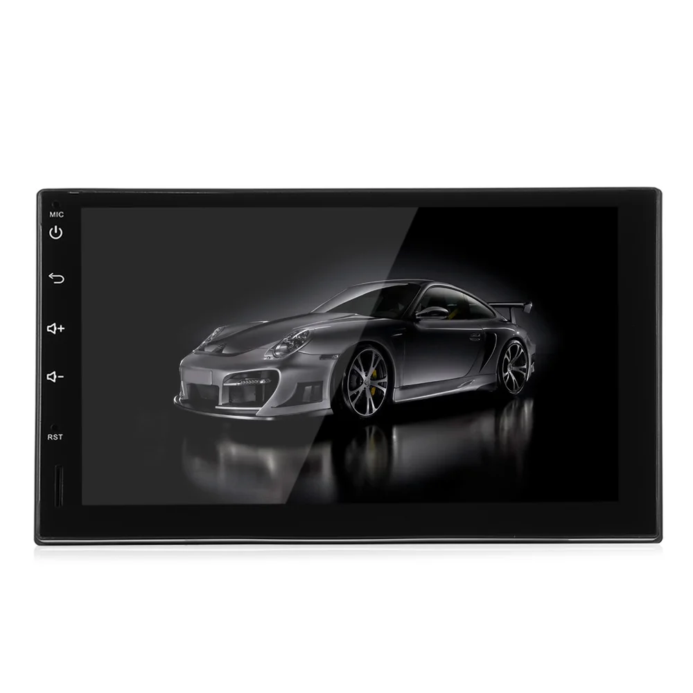 Zeepin Hot sale 7023 Car Multimedia Player Android 6.0 Quad-core 7 Inch Touch Screen Car Player Support WiFi DVR Built in GPS