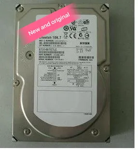 100% Новинка в коробке 3 года гарантии ST3146707LC 146 Гб 5 дюйма SCSI U320 10K GC828 нужны