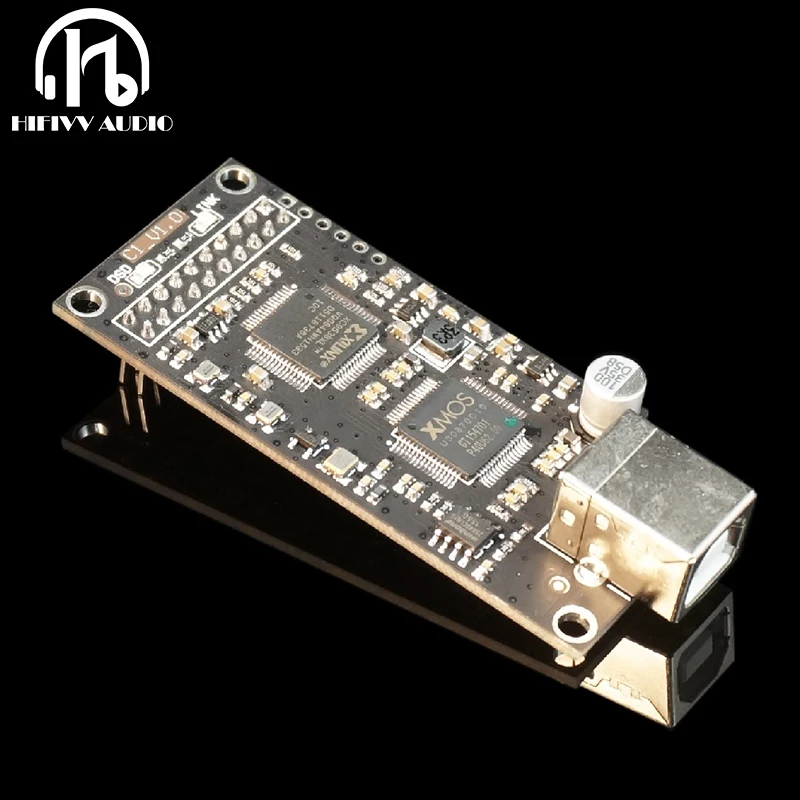 

High-end customized version XMOS XU208 USB card and audio decoding DAC module Femtosecond crystal oscillator