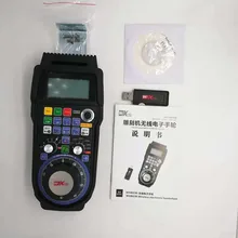 WHB03B беспроводной MPG с USB для фрезерного станка с ЧПУ, 3 оси 4 оси беспроводной eletronic CNC маховик для Ncstudio
