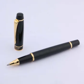 

HERO BLACK Genuine Arrow clip golden accessory Roller ball Pen